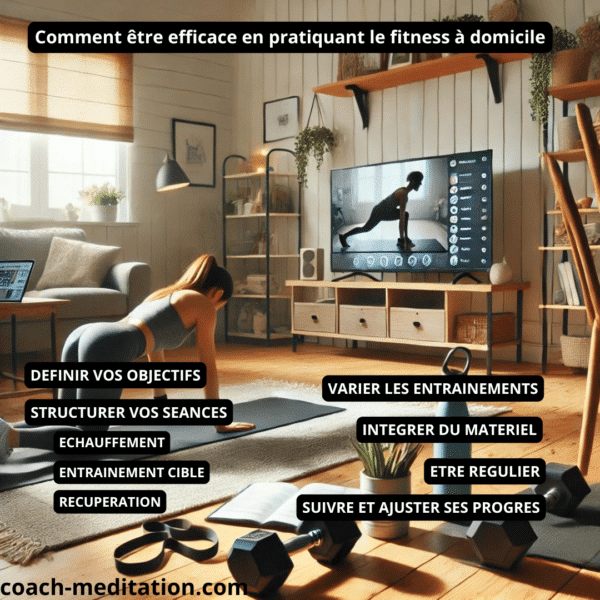 Comment être efficace en pratiquant le fitness à domicile